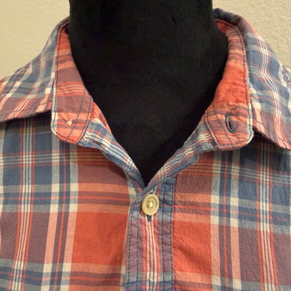 Lucky Brand Shirt Mens Medium Short Sleeve Button-Up Casual - Picture 3 of 5